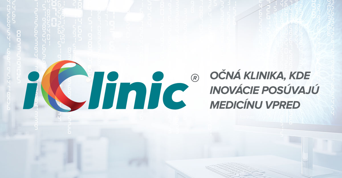 „Oční klinika, kde inovace posouvají medicínu vpřed.“ Nový claim iClinic ukazuje, že operace očí může být ještě lepší