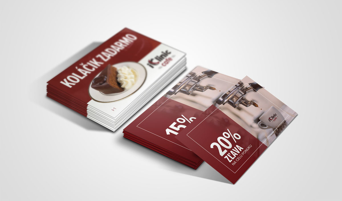 zákaznické karty se slevami iClinic cafe zákaznické karty se slevami iClinic cafe