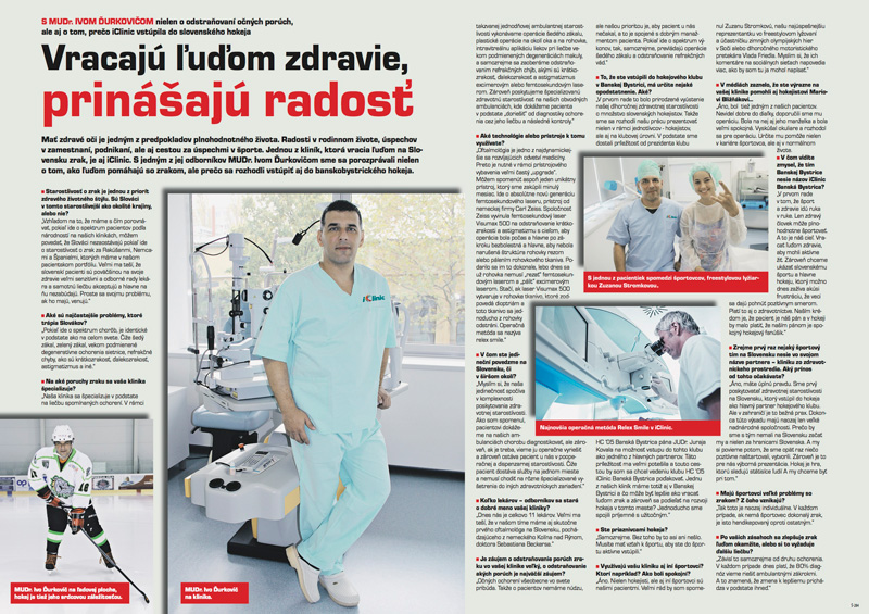 iClinic vracajú ľuľom zdravie prinášajú radosť