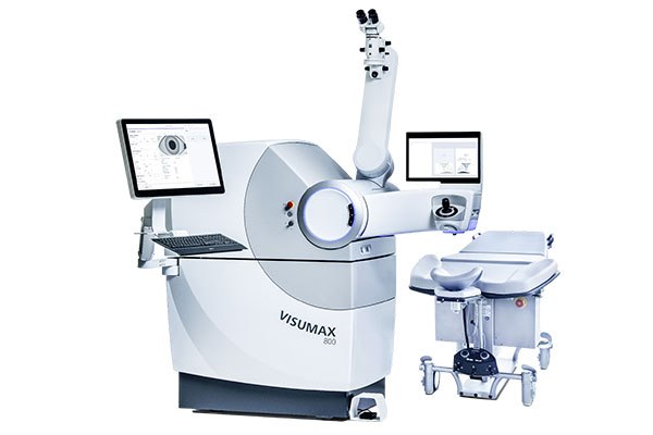 Nový laser VISUMAX 800: rychlejší, pohodlnější a přesnější operace očí