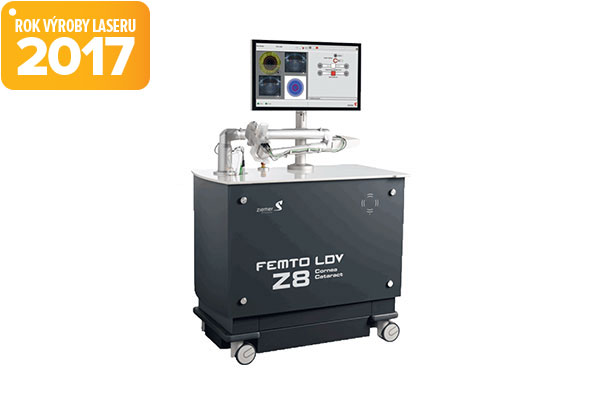 Femtosekundový laser ZIEMER FEMTO LDV Z8