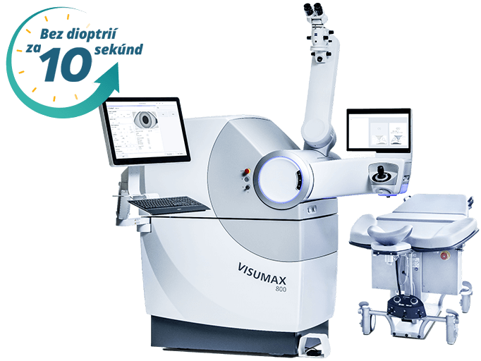 ReLEx Smile Pro: Vrchol laserové technologie Visumax 800 ReLEx Smile Pro: Vrchol laserové technologie Visumax 800